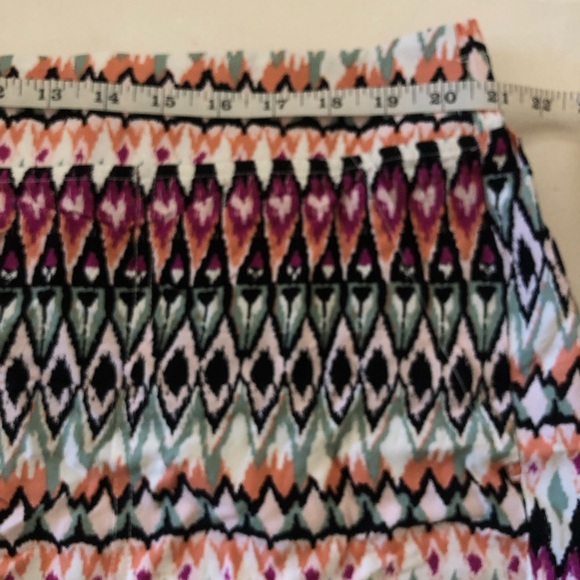 Wildfox Women’s Rayon Relaxed Fit Pink Multicolor Pockets Shorts Plus Size XXL - Picture 11 of 14